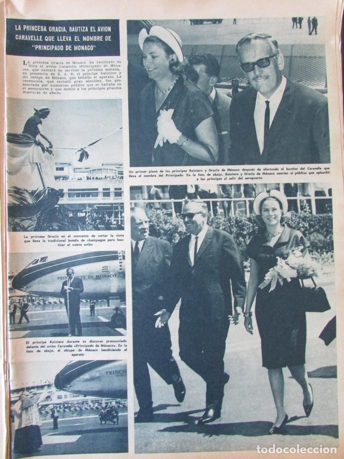 Sammeln von Zeitschriften &iexcl;Hola!: RECORTE REVISTA HOLA N.&ordm; 1086 1965 GRACIA DE M&Oacute;NACO Y RAINIERO