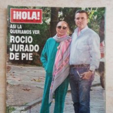 Coleccionismo de Revista Hola: HOLA 3.223 AÑO 2006.ROCIO JURADO.JUDIT MASCO..RAPHAEL .LA REINA ETC...MODA .. Lote 293442858