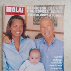 Coleccionismo de Revista Hola: HOLA 3.141 AÑO 2004.DOCTOR IGLESIAS.NORMA DUVAL.FRAN RIBERA PRINCESA DE ASTURIAS..ETC...MODA .