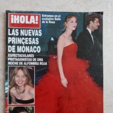 Coleccionismo de Revista Hola: HOLA 3.739 AÑO 2016.PRINCESAS DE MONACO.ALESSANDRO LEQUIO Y MARIA PALACIOS.ETC...ETC.... Lote 293497753