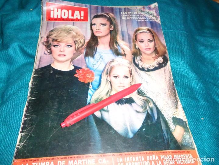 Sammeln von Zeitschriften &iexcl;Hola!: RECORTE : URSULA ANDRESS, PORTADA DE REVISTA. HOLA, MARZO 1967(#)