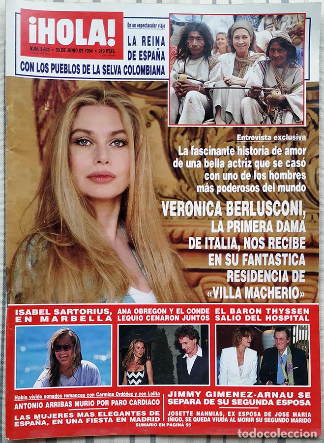 Coleccionismo de Revista Hola: HOLA n&ordm; 2.603 30 junio 1994