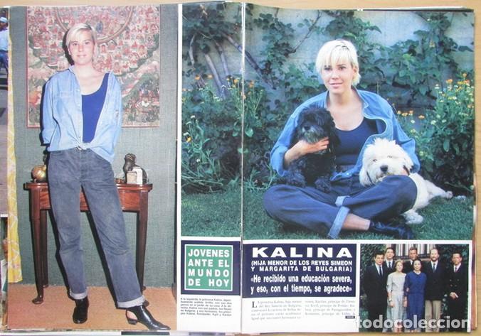 Sammeln von Zeitschriften &iexcl;Hola!: RECORTE REVISTA HOLA N.&ordm; 2447 1991 PRINCESA KALINA DE BULGARIA 5 PGS