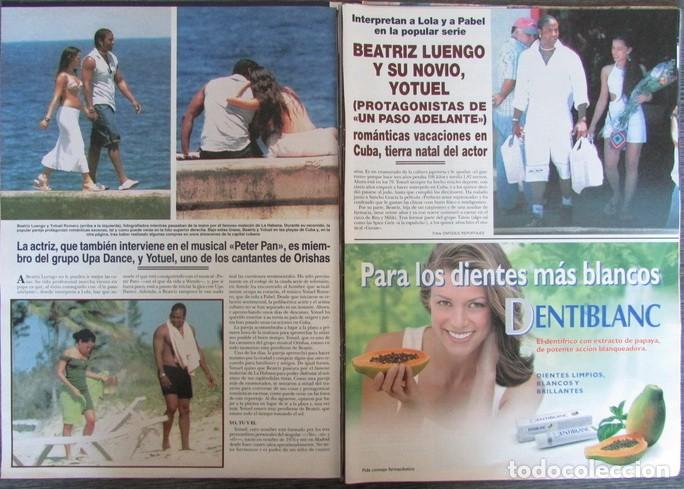 Coleccionismo de Revista Hola: RECORTE REVISTA HOLA N.&ordm; 3066 2003 BEATRIZ LUENGO Y YOTUEL ROMERO. ROBERT DE NIRO