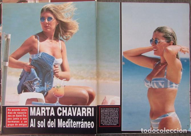 Coleccionismo de Revista Hola: RECORTE REVISTA HOLA N.&ordm; 2665 1995 MARTA CHAVARRI 6 PG. ROC&Iacute;O JURADO Y ORTEGA CANO 2 PGS