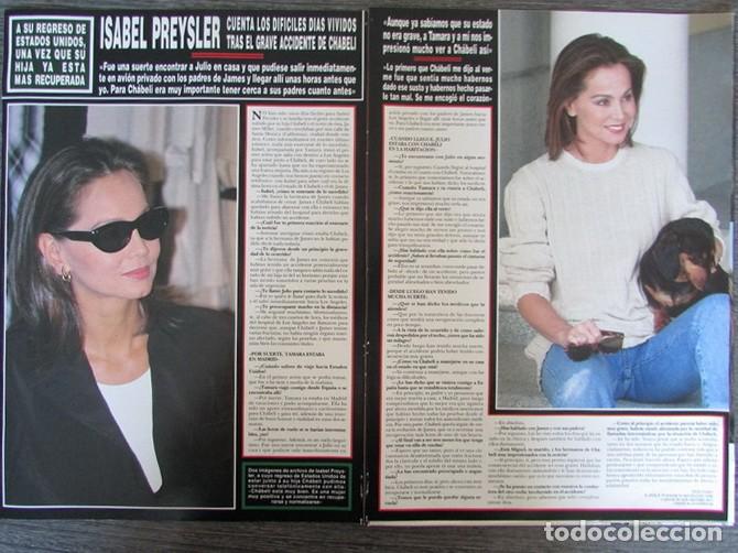 Coleccionismo de Revista Hola: RECORTE RECORTE HOLA N.&ordm; 2866 1999 ISABEL PREYSLER