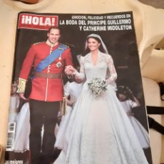 Coleccionismo de Revista Hola: (4)HOLA BODAS REALES. Lote 297242773