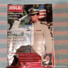 Coleccionismo de Revista Hola: REVISTA HOLA NUMERO 2981 PRÍNCIPE FELIPE. Lote 298544308