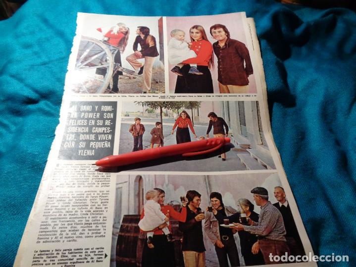 Collezionismo di Rivista &iexcl;Hola!: RECORTE : AL BANO Y ROMINA POWER, EN SU RESIDENCIA CAMPESTRE. HOLA, MARZO 1972. (#)