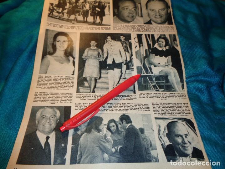 Sammeln von Zeitschriften &iexcl;Hola!: RECORTE : LUCIA BOSE, RUEDA EN BARCELONA. RUDOLF NUREYEV. HOLA, MARZO 1968(#)