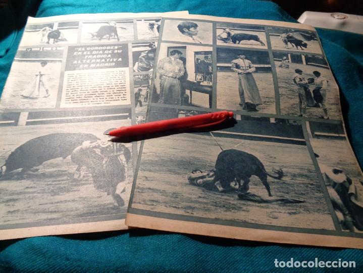 Collezionismo di Rivista &iexcl;Hola!: RECORTE : EL CORDOBES EN EL DIA DE SU TRAGICA ALTERNATIVA. HOLA, MAYO 1964(#)