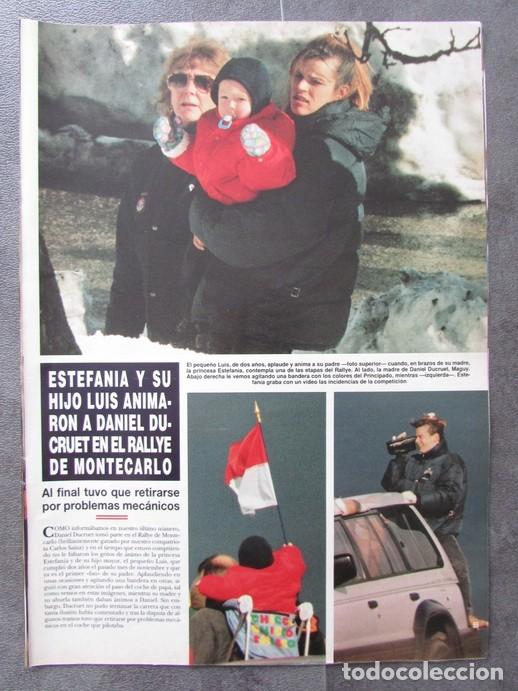 Coleccionismo de Revista Hola: RECORTE REVISTA HOLA N.&ordm; 2635 1995 ESTEFAN&Iacute;A DE M&Oacute;NACO. JULIO JOS&Eacute; IGLESIAS