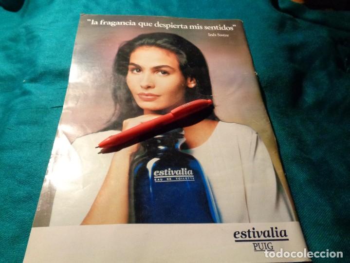 Collezionismo di Rivista &iexcl;Hola!: RECORTE : INES SASTRE, PUBLICIDAD DE COLONIA ESTIVALIA. HOLA, JUNIO 1991(#)