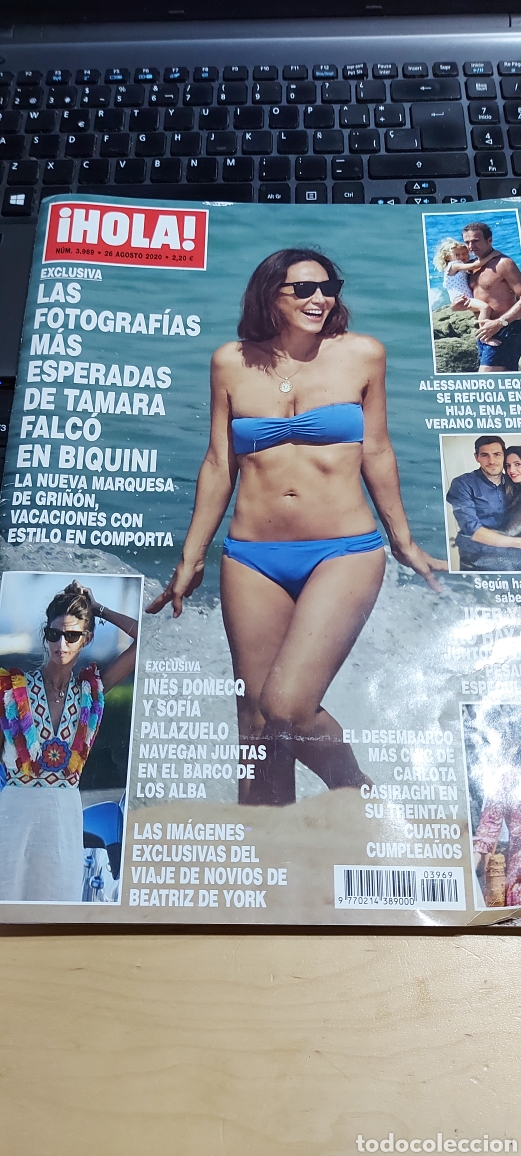 Collectionnisme de Magazine &iexcl;Hola!: REVISTA HOLA N&ordm; 3969 26 AGOSTO 2020. FOTOGRAFIAS DE TAMARA FALCO