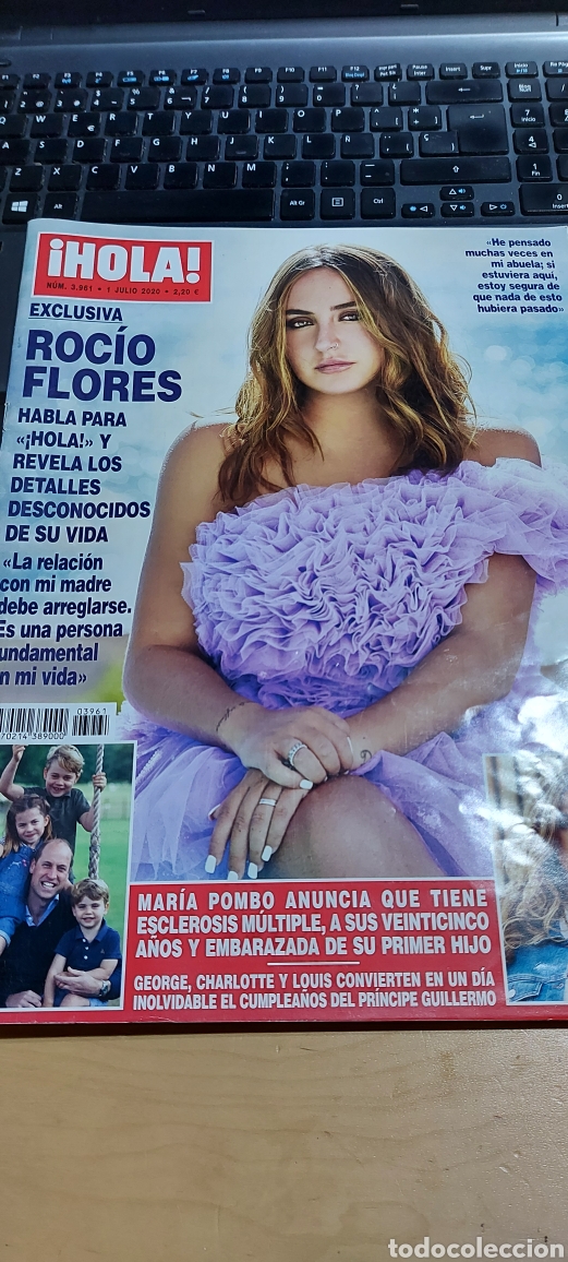 Collectionnisme de Magazine &iexcl;Hola!: REVISTA HOLA N&ordm; 3961 1 DE JULIO 2020. ROCIO FLORES HABLA