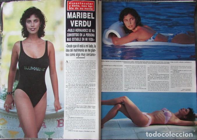 Colecionismo da Revista &iexcl;Hola!: RECORTE REVISTA HOLA N.&ordm; 2610 1994 MARIBEL VERD&Uacute;