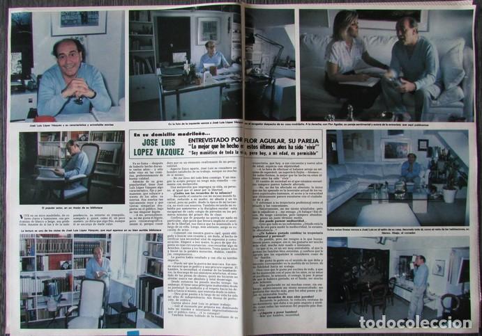 Colecionismo da Revista &iexcl;Hola!: RECORTE REVISTA HOLA N.&ordm; 1945 1981 JOS&Eacute; LUIS L&Oacute;PEZ V&Aacute;ZQUEZ 3 PGS