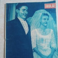 Coleccionismo de Revista Hola: HOLA REVISTA 744.AÑO 1958.BODA EN MARSELLA ETC.. Lote 306642208