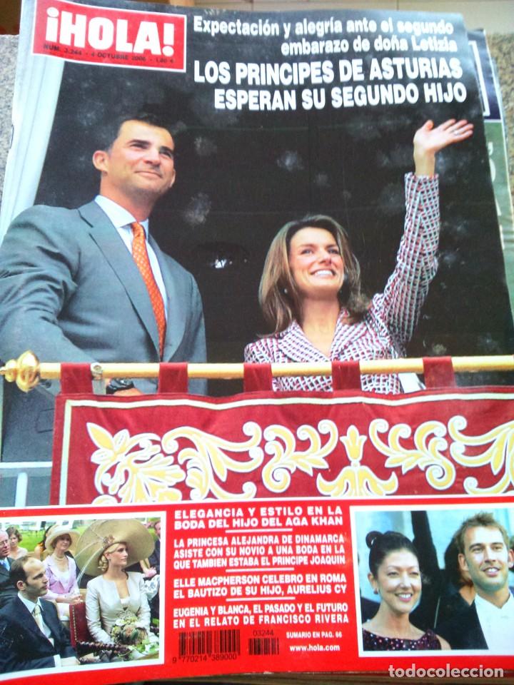 Sammeln von Zeitschriften &iexcl;Hola!: REVISTA HOLA - N&ordm; 3244 -- 4 DE OCTUBRE 2006 -- LOS PRINCIPES DE ASTURIAS ESPERAN SU SEGUNDO HIJO --