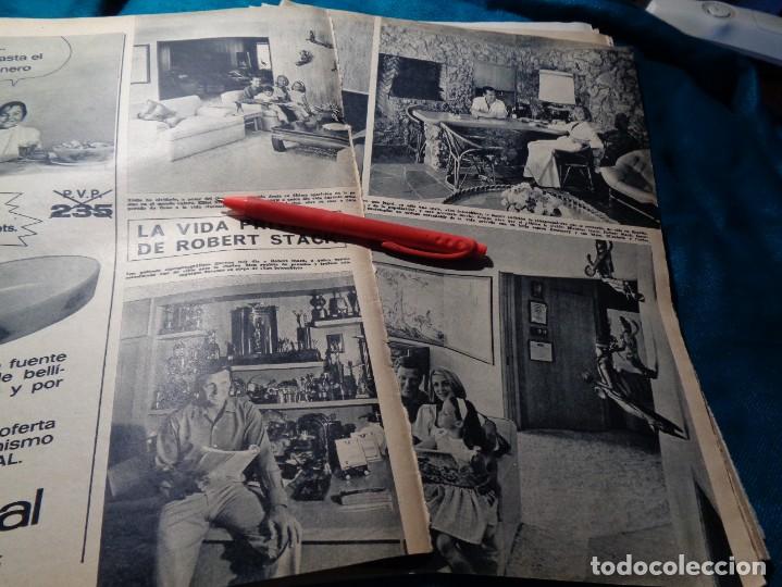 Coleccionismo de Revista Hola: RECORTE : LA VIDA PRIVADA DE ROBERT STACK. HOLA, DCMBRE 1969(#) - Foto 1