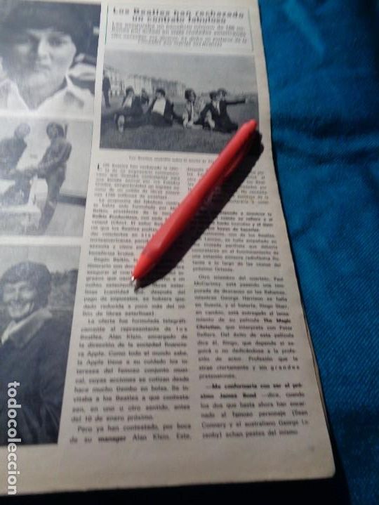 Collezionismo di Rivista &iexcl;Hola!: RECORTE : LOS BEATLES RECHAZAN CONTRATO FABULOSO. HOLA, DCMBRE 1969(#)