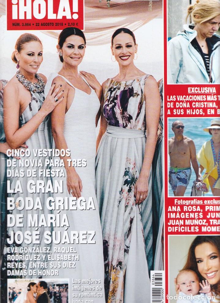 Coleccionismo de Revista Hola: ! HOLA &iexcl; - N&ordm; 3.864 - 22 AGOSTO 2018