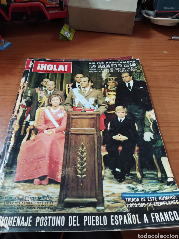 Colecionismo da Revista &iexcl;Hola!: Hola extraordinario p&oacute;stumo Franco