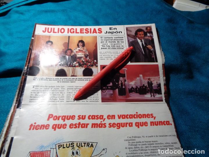 Sammeln von Zeitschriften &iexcl;Hola!: RECORTE : JULIO IGLESIAS, EN JAPON. HOLA, ABRIL 1987 (#)