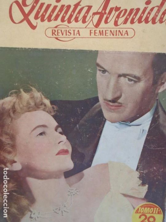 Coleccionismo de Revista Hola: QUINTA AVENIDA -- REVISTA FEMENINA - TOMO N&ordm;II -1952