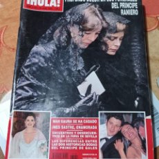 Coleccionismo de Revista Hola: HOLA. FUNERAL RAINIERO DE MÓNACO.. Lote 317963373