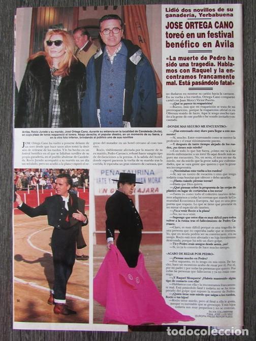 Coleccionismo de Revista Hola: RECORTE REVISTA HOLA N.&ordm; 2949 2001 ORTEGA CANO, ROC&Iacute;O JURADO