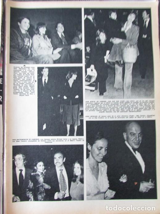 Colecionismo da Revista &iexcl;Hola!: RECORTE REVISTA HOLA N.&ordm; 1646 1976 MIGUEL BOS&Eacute;, JANE BIRKIN