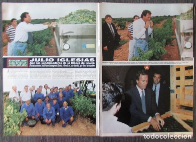 Coleccionismo de Revista Hola: RECORTE REVISTA HOLA N.&ordm; 2512 1992 JULIO IGLESIAS 3 P&Aacute;GS