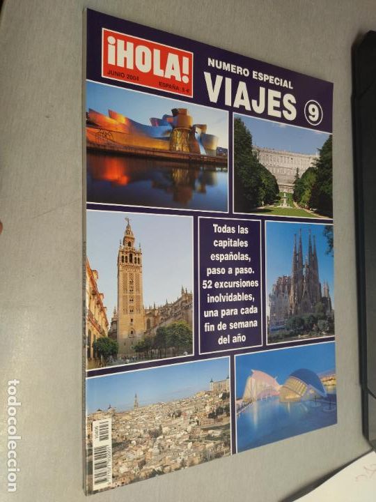 Coleccionismo de Revista Hola: REVISTA &iexcl;HOLA! ESPECIAL VIAJES N&ordm; 9: TODAS LAS CAPITALES ESPA&Ntilde;OLAS PASO A PASO