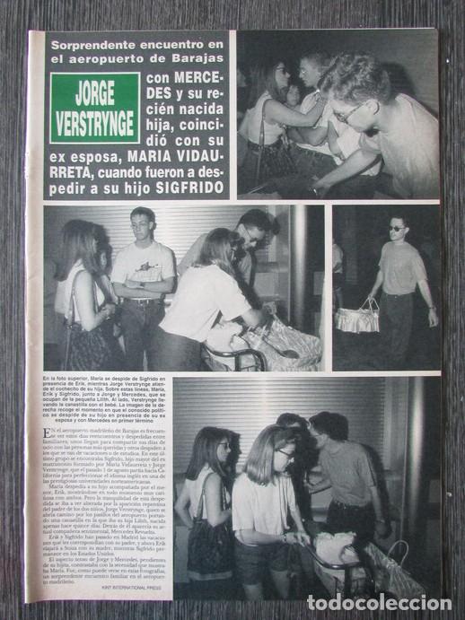 Colecionismo da Revista &iexcl;Hola!: RECORTE REVISTA HOLA N.&ordm; 2506 1992 JORGE VERSTRYNGE