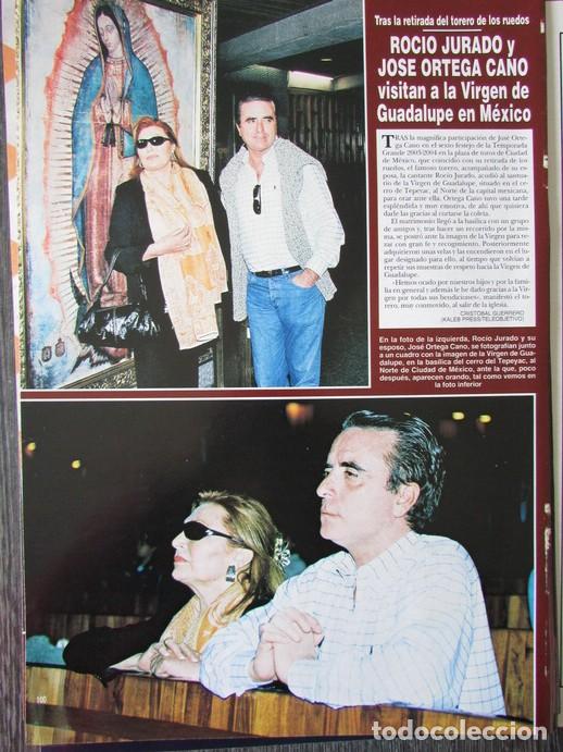 Coleccionismo de Revista Hola: RECORTE REVISTA HOLA N.&ordm; 3100 2004 ROC&Iacute;O JURADO Y JOS&Eacute; ORTEGA CANO