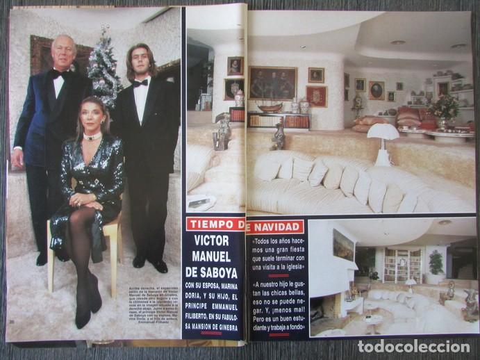 Coleccionismo de Revista Hola: RECORTE REVISTA HOLA N.&ordm; 2524 1992 VICTOR MANUEL DE SABOYA 10 P&Aacute;GS