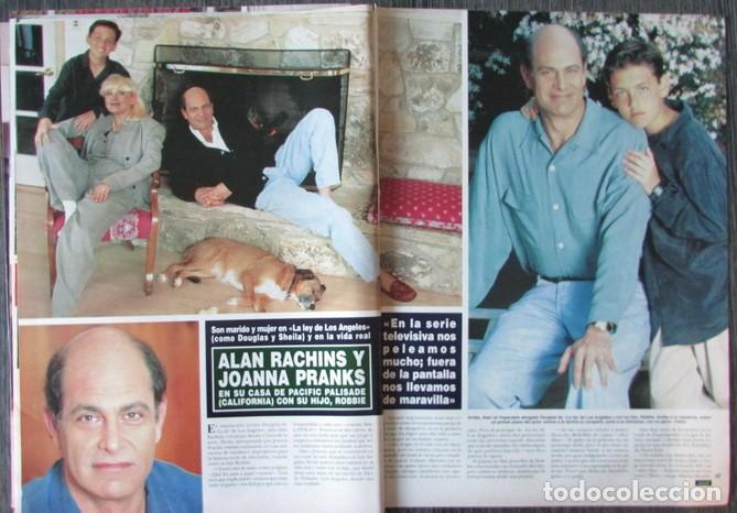 Coleccionismo de Revista Hola: RECORTE REVISTA HOLA N.&ordm; 2574 1993. ALAN RACHINS Y JOANNA PRANKS 5 P&Aacute;GS