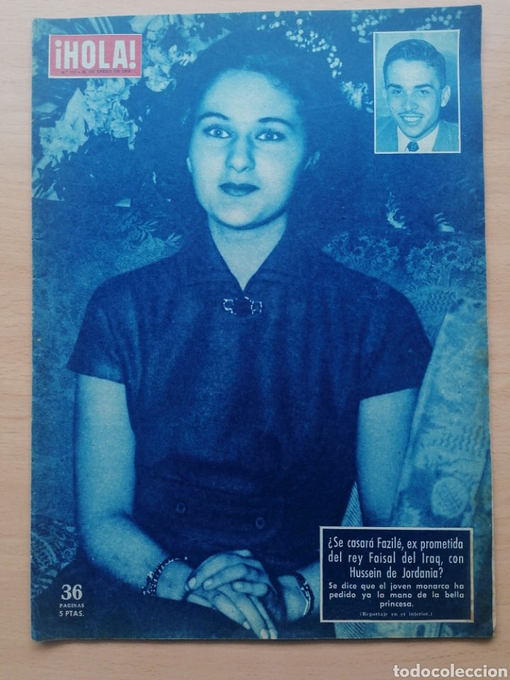 Coleccionismo de Revista Hola: REVISTA HOLA N&ordm; 753 1959 CONDESA DE QUINTANILLA, GLORIA VANDERBILT, PRINCESA FAZILET. MIKE HAWTHORN