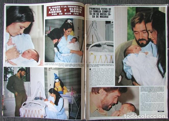 Coleccionismo de Revista Hola: RECORTE REVISTA HOLA N&ordm; 2078 1984 PATXI ANDI&Oacute;N Y GLORIA MONIS 7 PGS