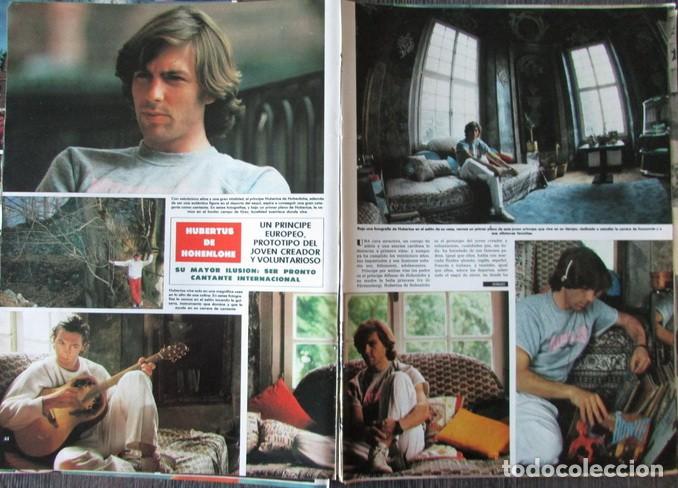 Coleccionismo de Revista Hola: RECORTE REVISTA HOLA N&ordm; 2078 1984 HUBERTUS DE HOHENLOHE 4 PGS. HOJA PUBLICIDAD MARIA FONTANEDA