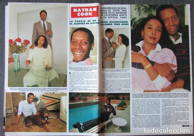 Coleccionismo de Revista Hola: RECORTE REVISTA HOLA N&ordm; 2078 1984 NATHAN COOK 3 P&Aacute;GS