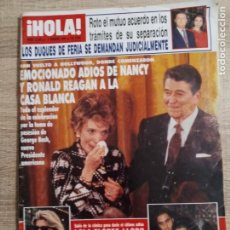 Coleccionismo de Revista Hola: HOLA NUM.2.320 AÑO 1989.NANCY Y REAGAN.LOLA FLORES.DALI.DIANA.CARMEN ORDOÑEZ .C.CERVERA.MASSIEL ETC.. Lote 323749873