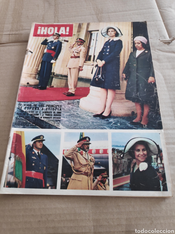 Coleccionismo de Revista Hola: HOLA 1446 JARAMA SCHNEIDER ONASSIS GERALDINE CHAPLIN MODELOS MONACO LIZ TAYLOR JUAN CARLOS I CIRCO