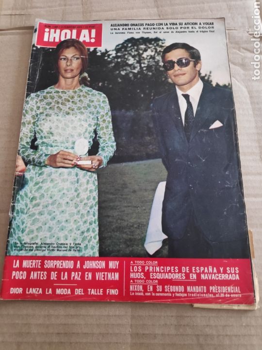 Coleccionismo de Revista Hola: HOLA 1484 PAQUIRRI CARMEN ORDO&Ntilde;EZ NIXON BEATRIZ WELLES ONASSIS CORDOBES