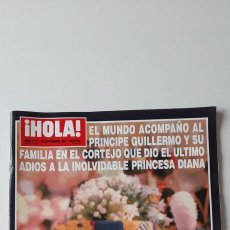 Coleccionismo de Revista Hola: REVISTA HOLA FUNERAL LADY DI DIANA DE GALES. Lote 325883388