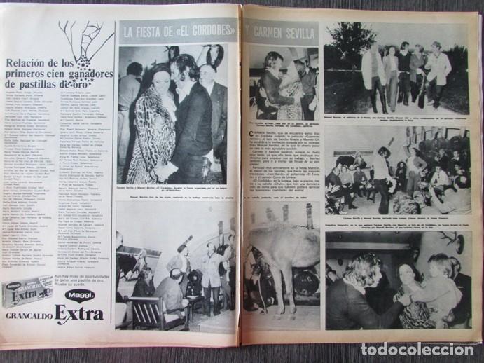 Coleccionismo de Revista Hola: RECORTE REVISTA HOLA N&ordm; 1651 1976 EL CORDOB&Eacute;S Y CARMEN SEVILLA