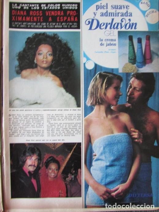 Coleccionismo de Revista Hola: RECORTE REVISTA HOLA N.&ordm; 1649 1976 DIANA ROSS