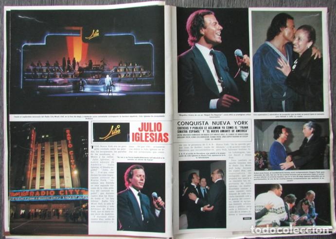 Coleccionismo de Revista Hola: RECORTE REVISTA HOLA N&ordm; 2012 1983 JULIO IGLESIAS 3 P&Aacute;GS