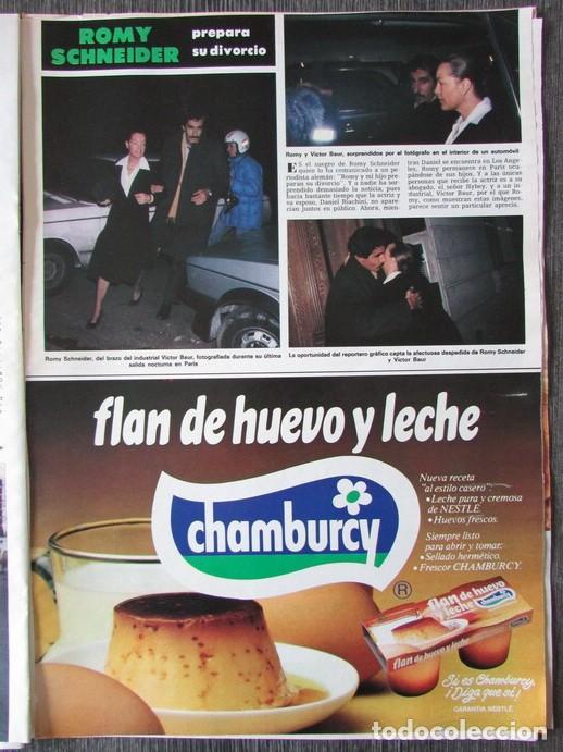 Coleccionismo de Revista Hola: RECORTE REVISTA HOLA N&ordm; 1909 1981 ROMY SCHNEIDER